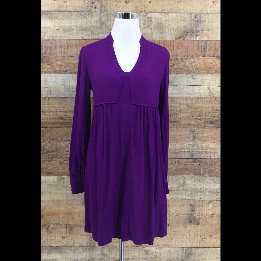 DIANE VON FURSTENBERG Womens Purple‎ Veda Dress